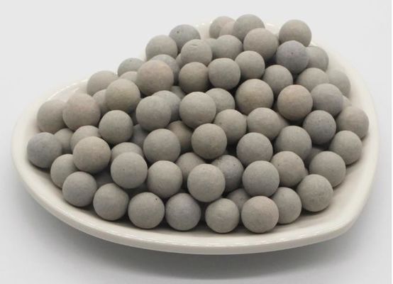 Hỗ trợ trơ nhôm oxit gốm bóng cho khí tự nhiên 1300-1400 Kg / M3