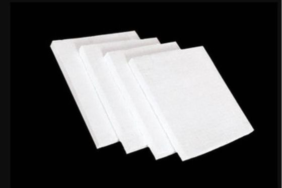 Nhiệt độ cao Chăn gốm Tấm cách nhiệt Sợi tinh khiết Trắng