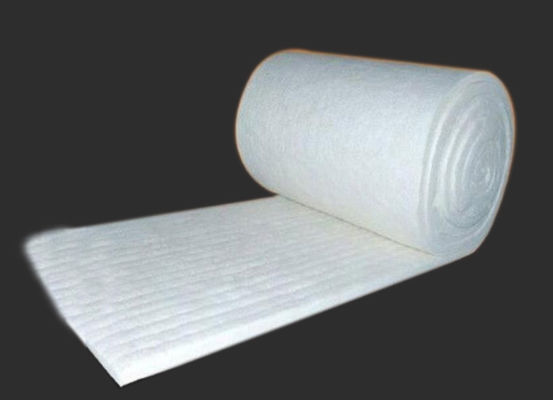 Nhiệt độ cao Chăn gốm Tấm cách nhiệt Sợi tinh khiết Trắng