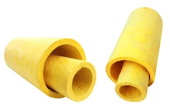 Len sợi thủy tinh màu vàng phớt / len len nhôm trọng lượng nhẹ