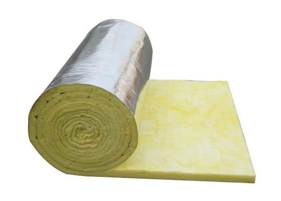 Sợi thủy tinh cách nhiệt sợi thủy tinh cách nhiệt với lá nhôm cho phân vùng