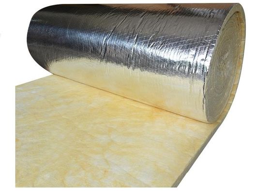 Sợi thủy tinh cách nhiệt sợi thủy tinh cách nhiệt với lá nhôm cho phân vùng