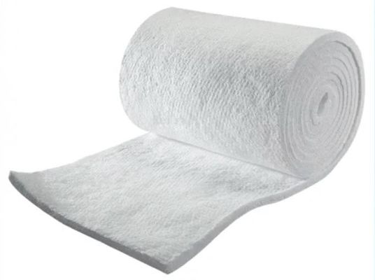 Cao Pure Pure Fiber Fiber Vật liệu chịu nhiệt Sợi gốm cách nhiệt trắng