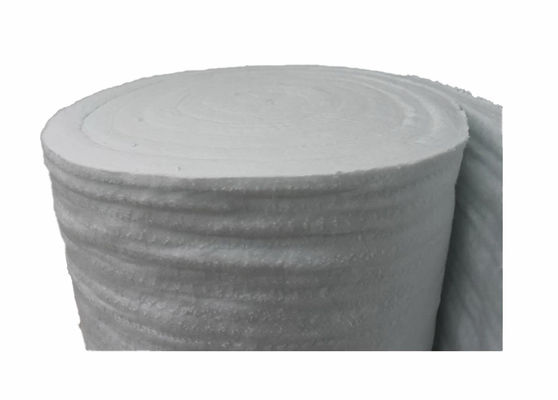 Cao Pure Pure Fiber Fiber Vật liệu chịu nhiệt Sợi gốm cách nhiệt trắng