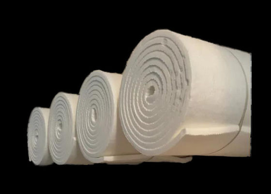 Cao Pure Pure Fiber Fiber Vật liệu chịu nhiệt Sợi gốm cách nhiệt trắng